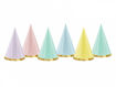Picture of PARTY HATS PASTEL COLOURS 16CM - 6 PACK